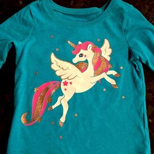 Unicorn T-shirt.